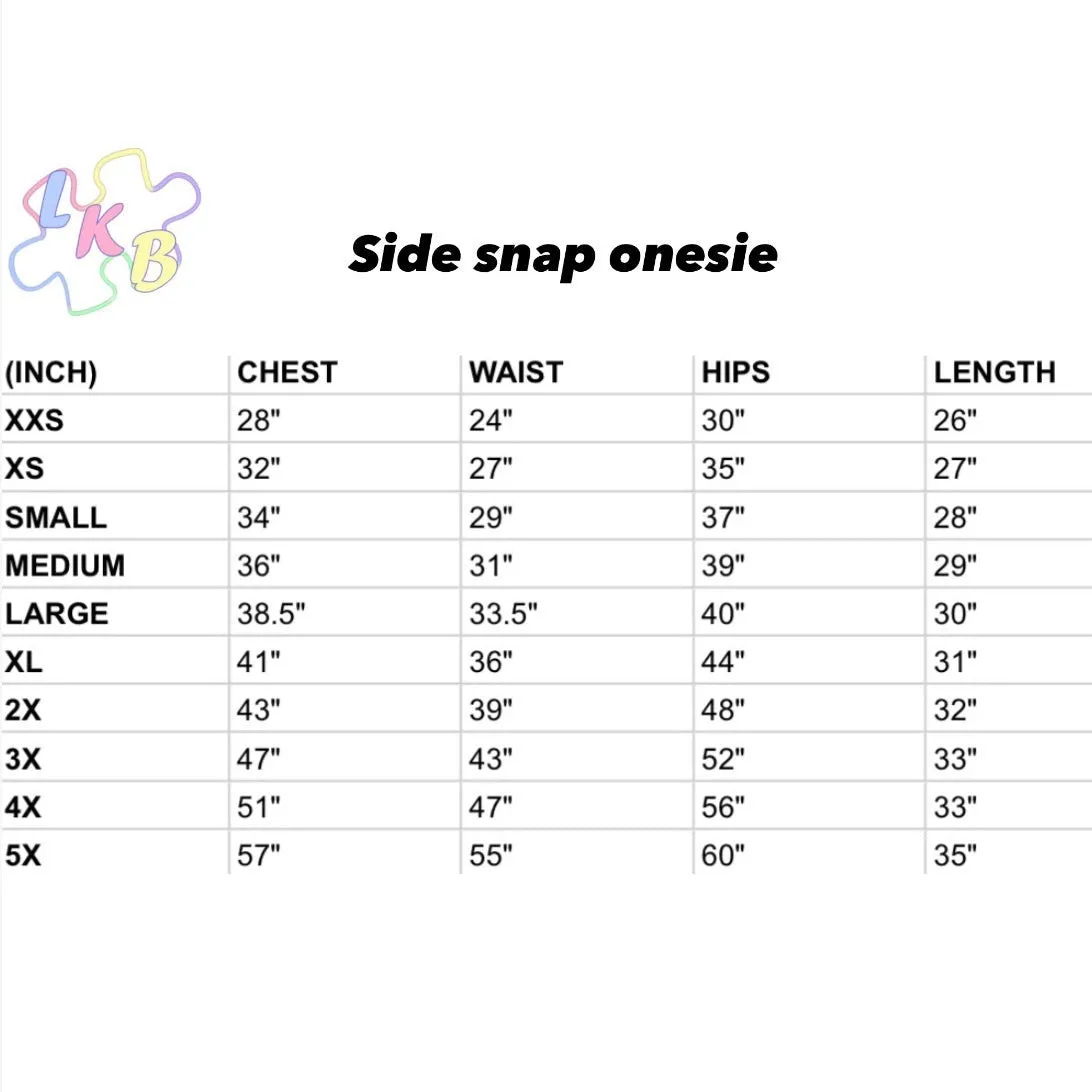 Stitched Up Stuffies Side Snap Bodysuit