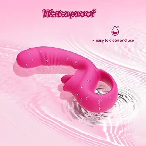 SultryLeg - Clitoral Licking G Spot Vibrator & Realistic Dildo