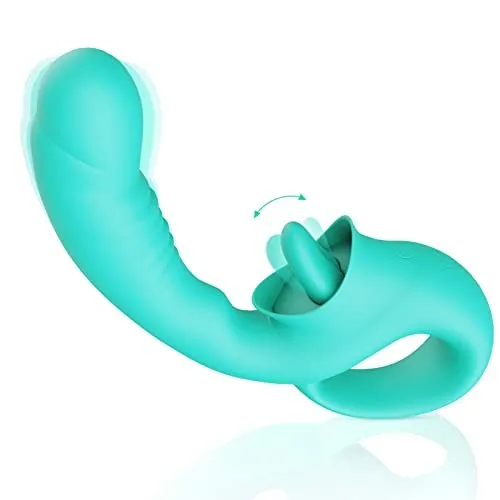 SultryLeg - Clitoral Licking G Spot Vibrator & Realistic Dildo