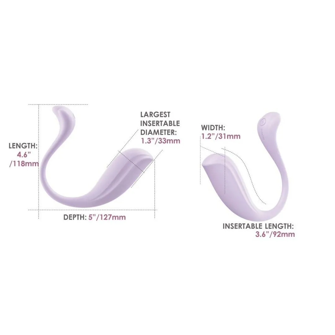 Svakom Phoenix Neo 2 Bullet VIbrator - Pastel Lilac