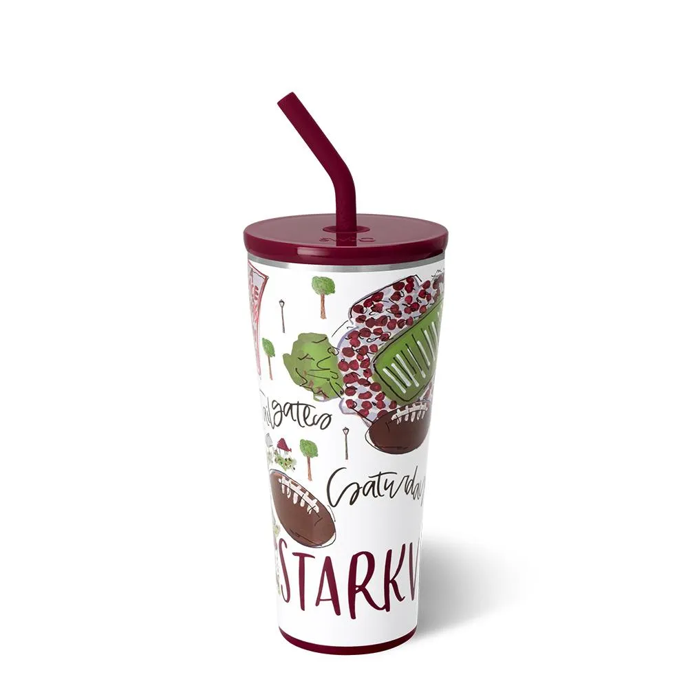 Swig Life Happy By Rachel Saturdays and Tailgates 32oz Tumbler