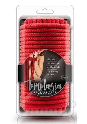 Temptasia Bondage Rope 32` Red