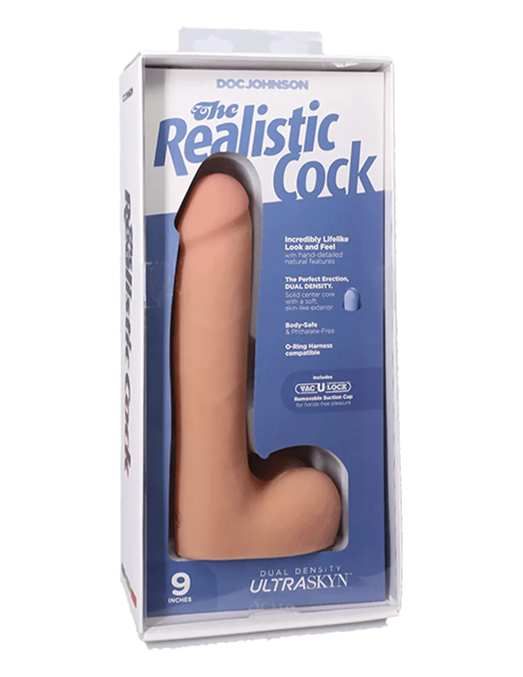 The Realistic Cock 9 inch with Balls