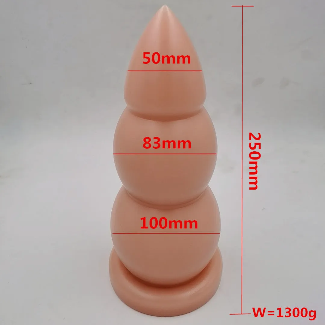 Thick Anal Beads Silicone Dildos Butt Plug - Fisting Vagina Anal Expander Men Women Sex Toys
