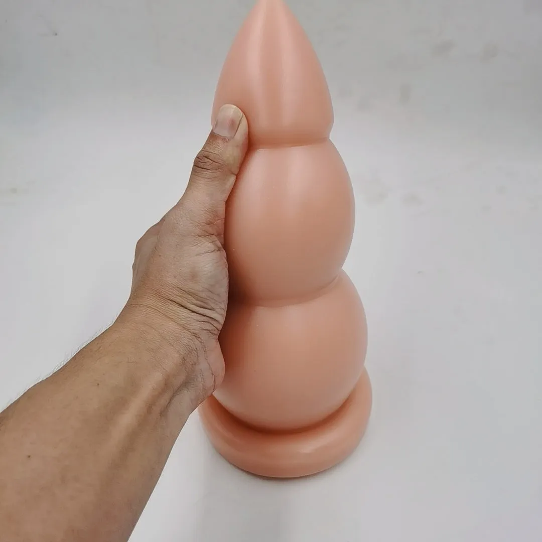 Thick Anal Beads Silicone Dildos Butt Plug - Fisting Vagina Anal Expander Men Women Sex Toys