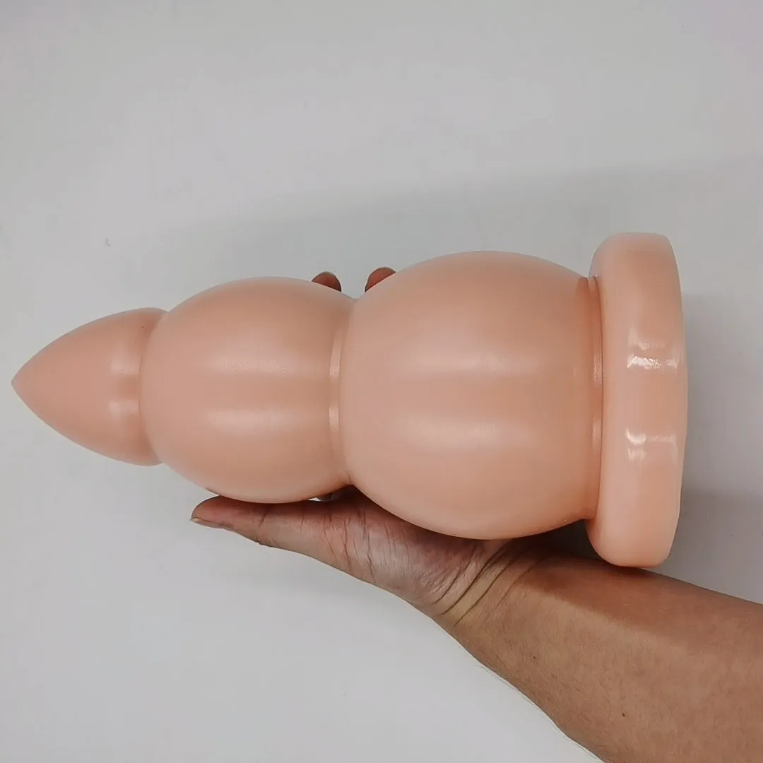 Thick Anal Beads Silicone Dildos Butt Plug - Fisting Vagina Anal Expander Men Women Sex Toys