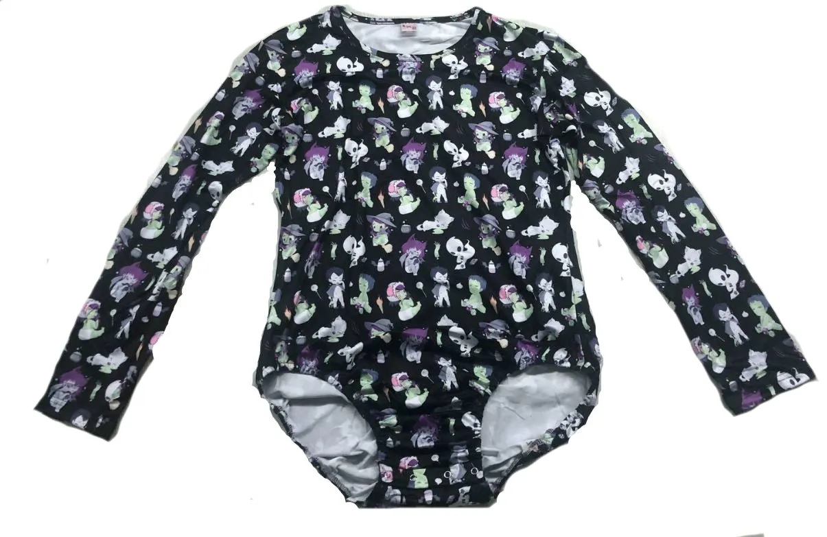 Tiny Terrors Black Bodysuit