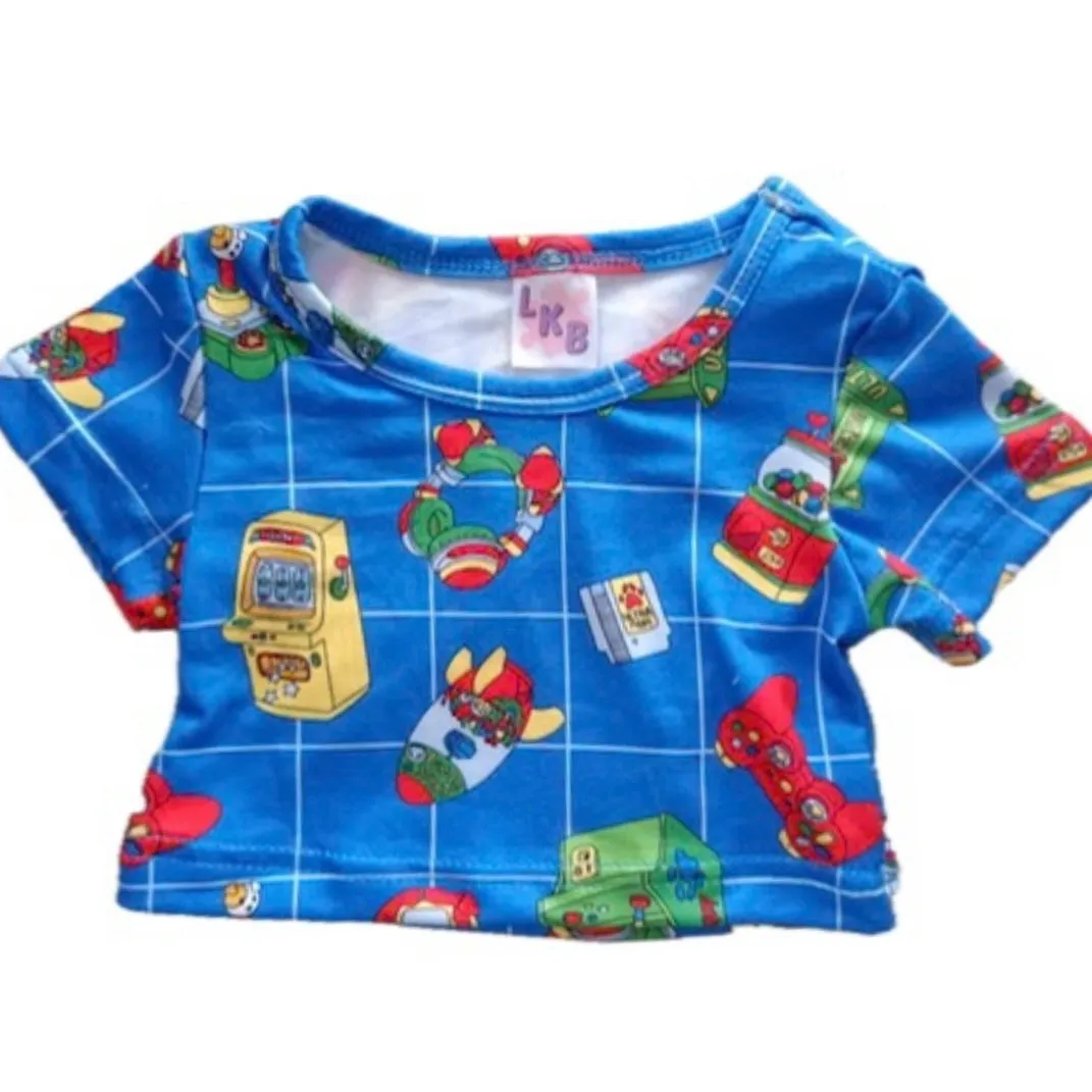 Ultra Puppy Arcade Gamer Stuffie Shirt