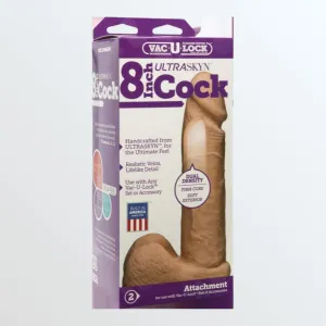 Vac-U-Lock 8 Ultraskyn Realistic Cock - Vanilla