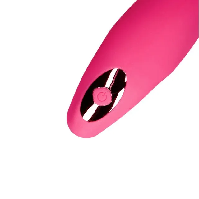 Vibrator pentru cupluri LOVELINE Couple Toy with Remote Control. control prin telecomandă. 10 funcții de vibrație. roz