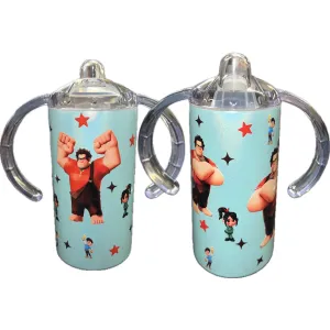 Video Game Movie Stainless Steel Sippy Cup