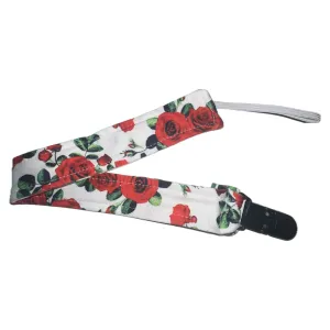 Vintage Floral Roses Fabric Pacifier Clips - 17