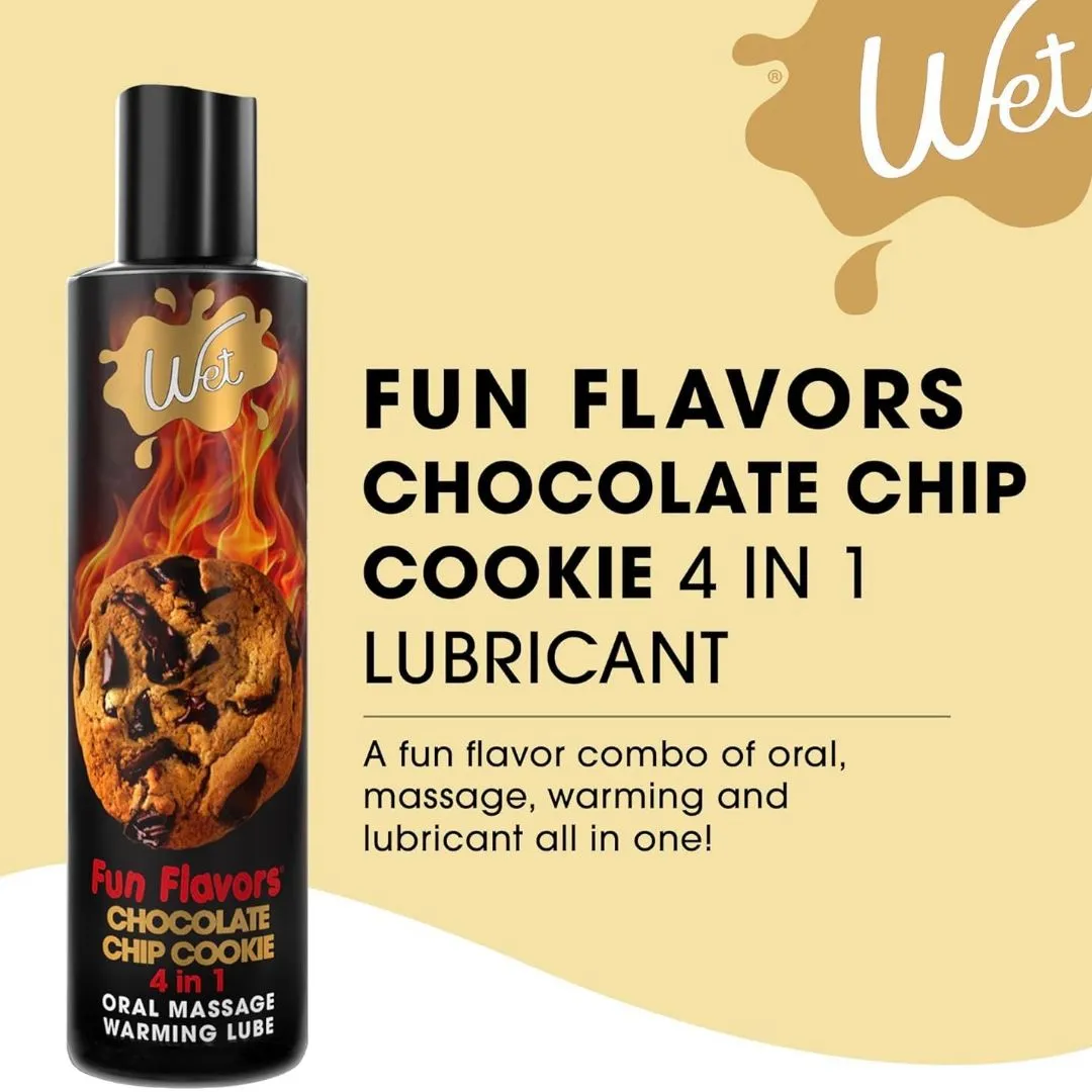 Wet Desserts 'Chocolate Chip Cookie' Warming Lubricant 🍪 | 3oz