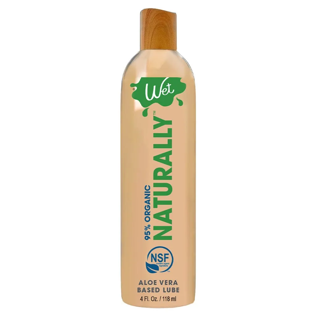 Wet Naturally Organic Aloe Vera Lubricant