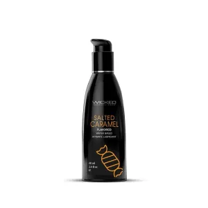 Wicked Aqua Salted Caramel Flavored Lubricant