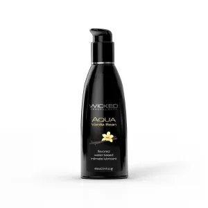Wicked Aqua Vanilla Bean Flavored Lubricant