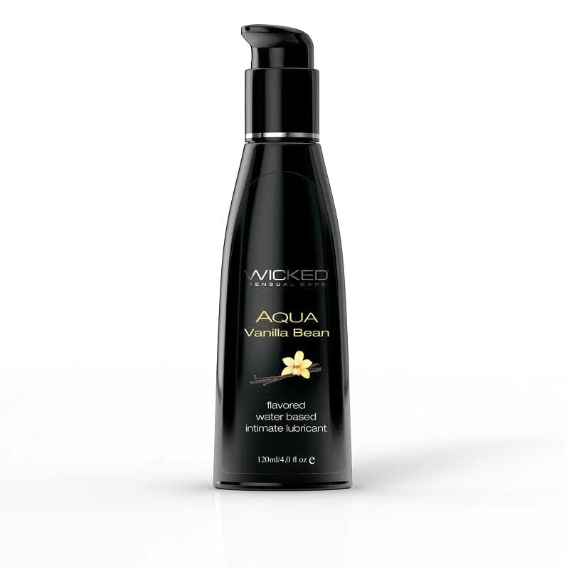 Wicked Aqua Vanilla Bean Flavored Lubricant