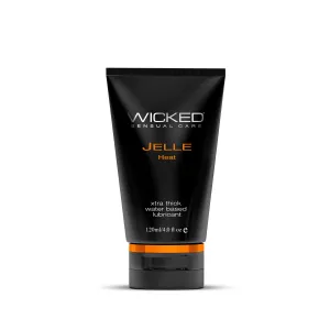 Wicked Jelle Heat Warming Anal Lubricant - 4 oz