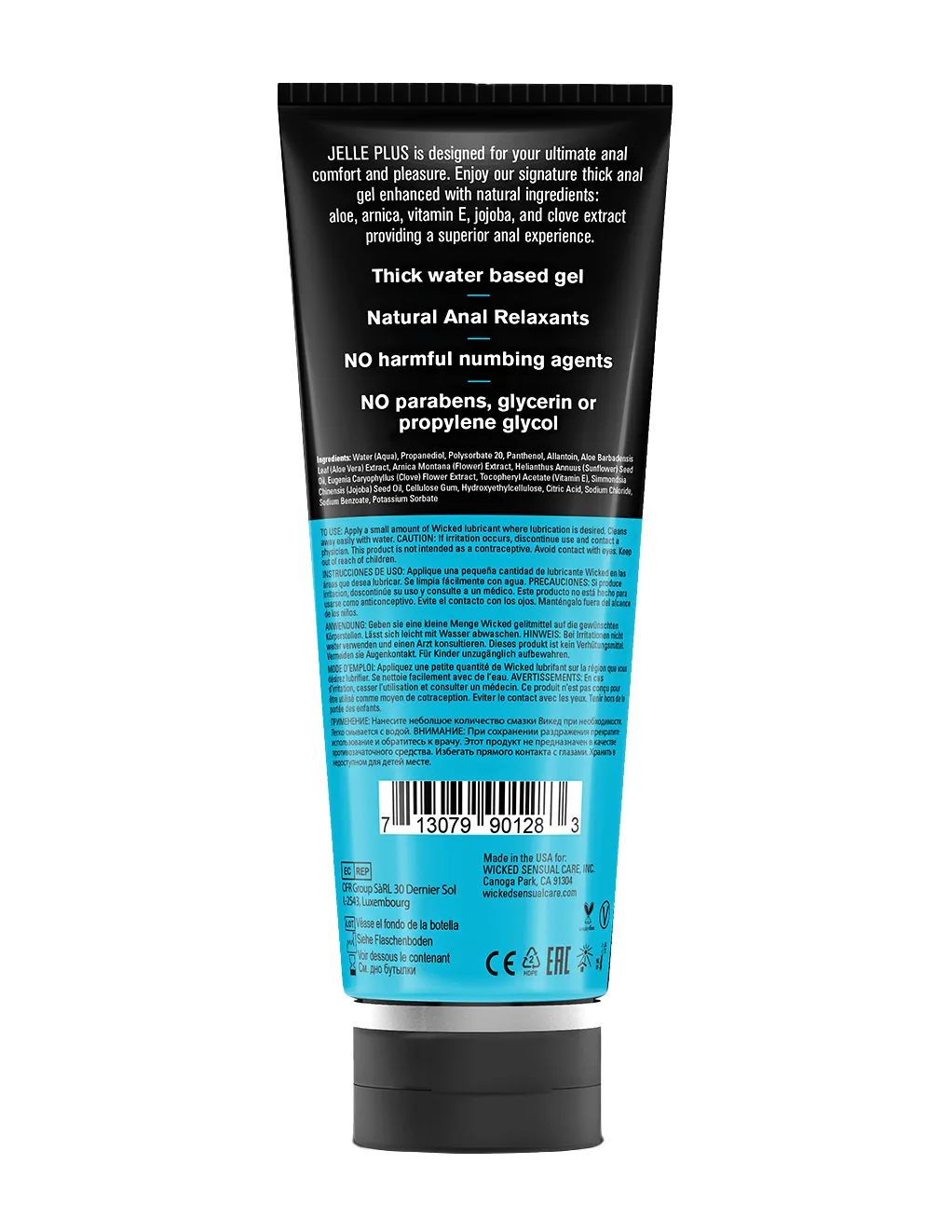 Wicked Jelle Plus Relaxing Anal Lubricant
